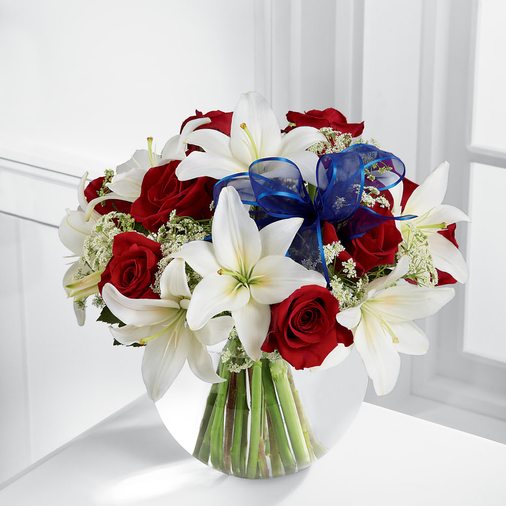 Independence Bouquet – Floral Creations, Mcadoo PA