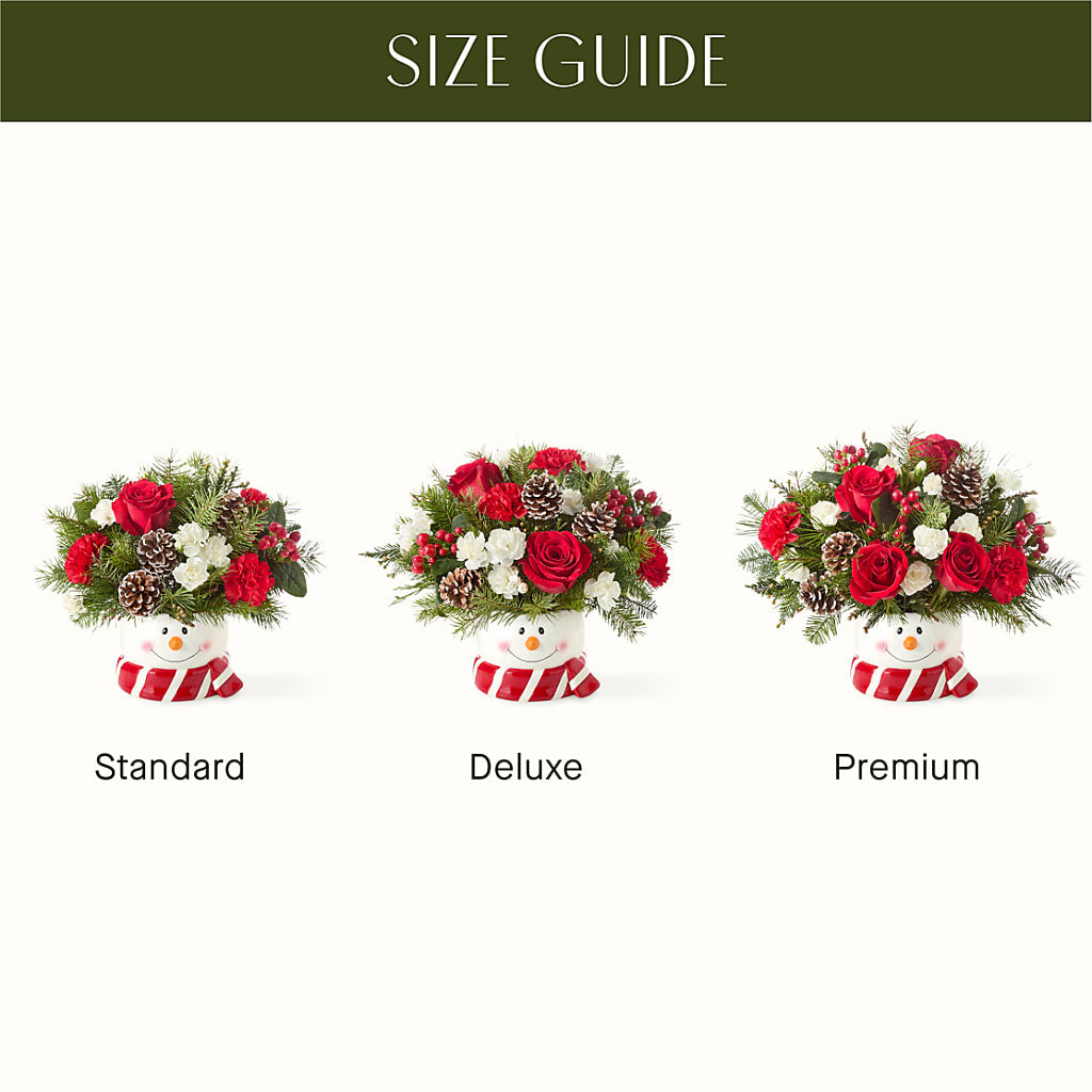 Jolly Snowman Bouquet – Floral Creations, Mcadoo PA