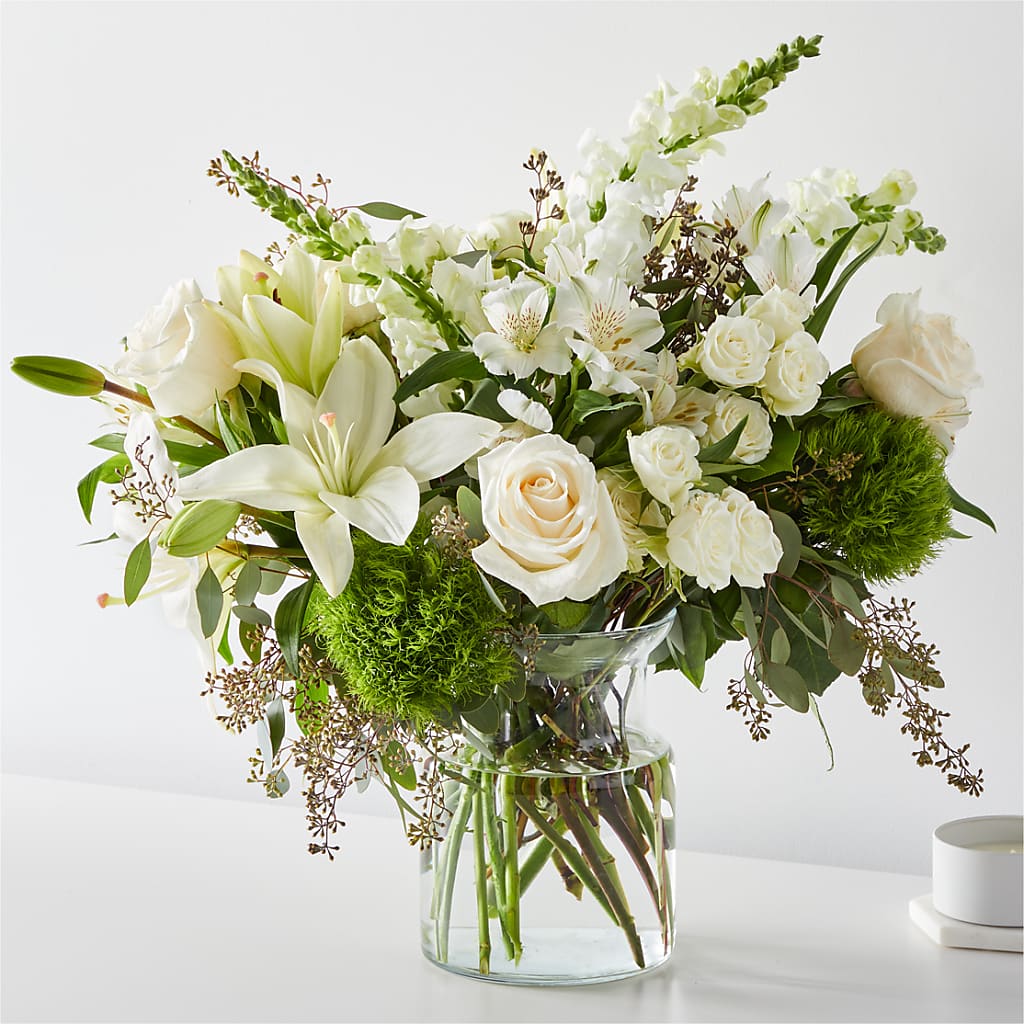 Fresh Linen Bouquet – Floral Creations, Mcadoo PA