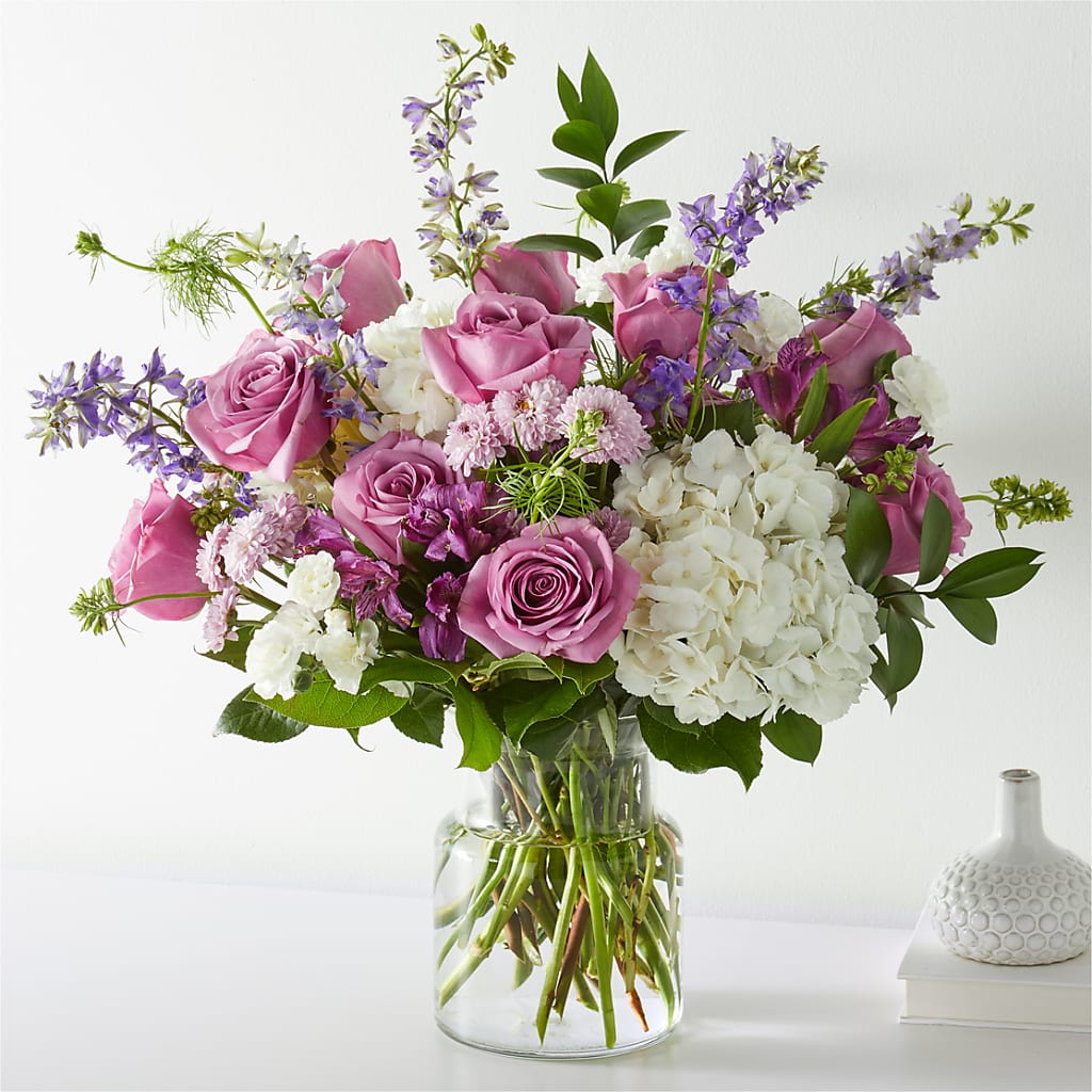 Violet Caress Bouquet – Floral Creations, Mcadoo PA