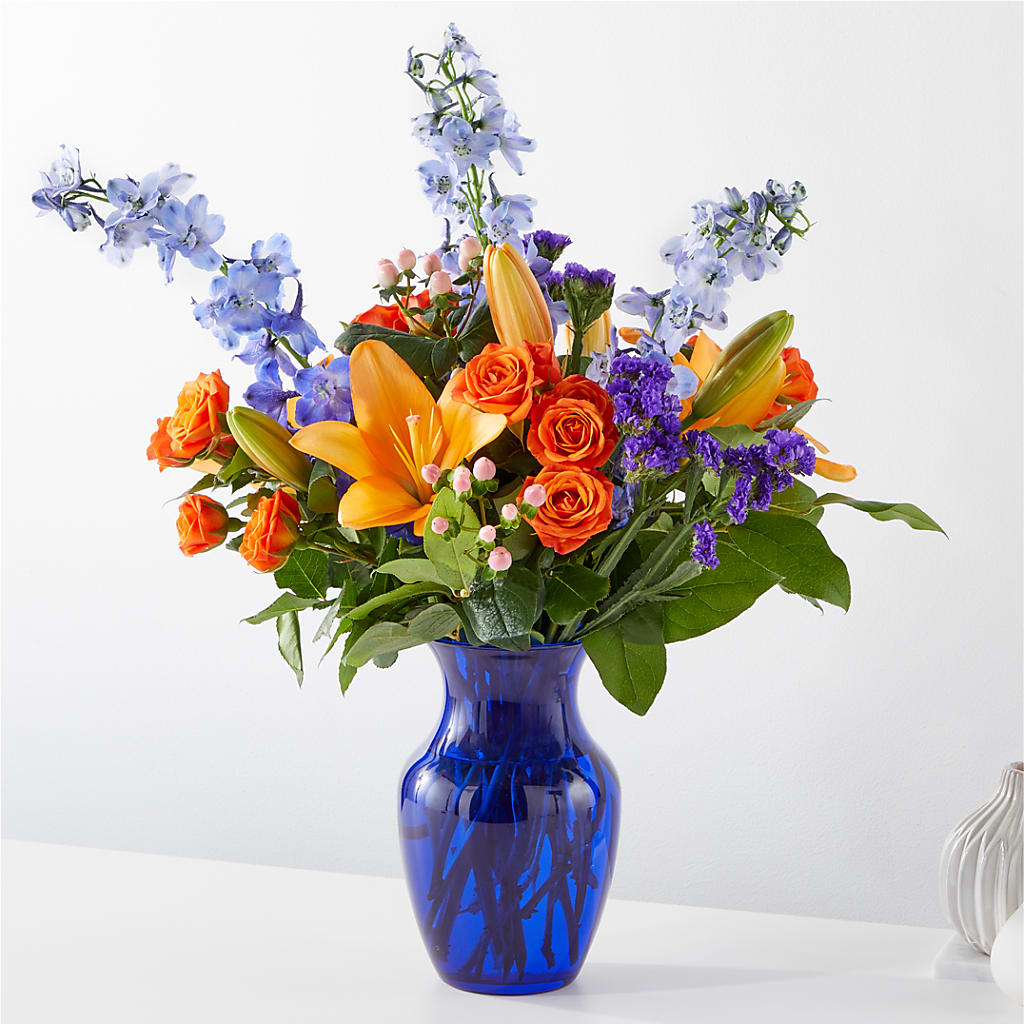 Radiant Citrus Bouquet – Floral Creations, Mcadoo PA