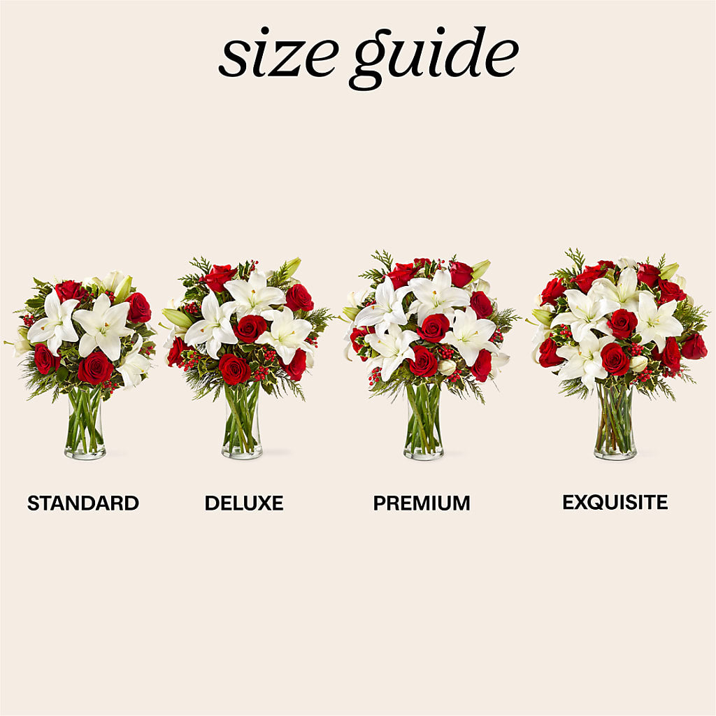 Sparkling Snowflakes Bouquet – Floral Creations, Mcadoo PA