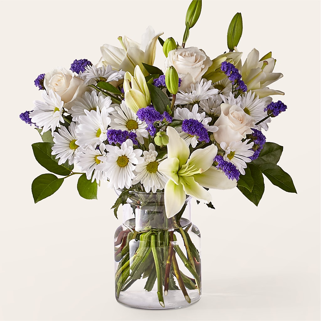 Beyond Blue Bouquet – Floral Creations, Mcadoo PA