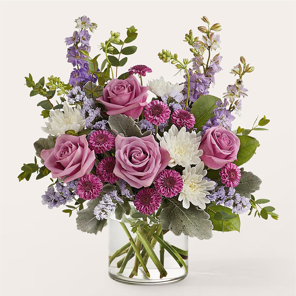 Violet Frost Bouquet – Floral Creations, Mcadoo PA