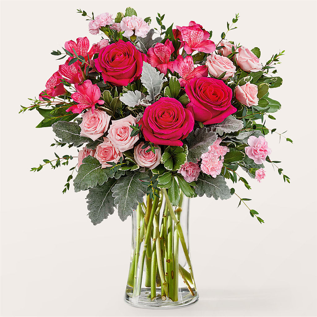 Tickled Pink Bouquet – Floral Creations, Mcadoo PA