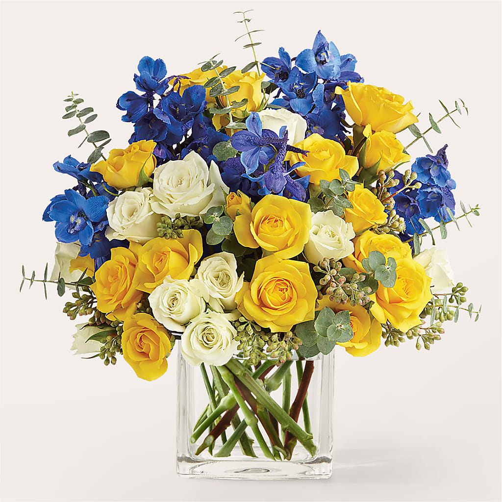 Sparkling Citrine Bouquet – Floral Creations, Mcadoo PA