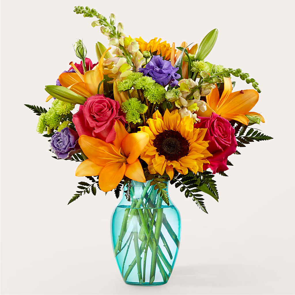 Double Rainbow Bouquet – Floral Creations, Mcadoo PA