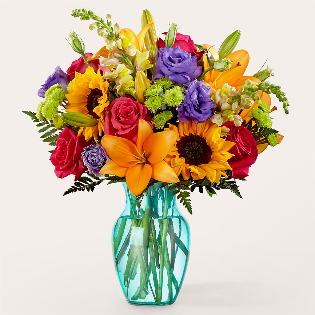 Double Rainbow Bouquet – Floral Creations, Mcadoo PA