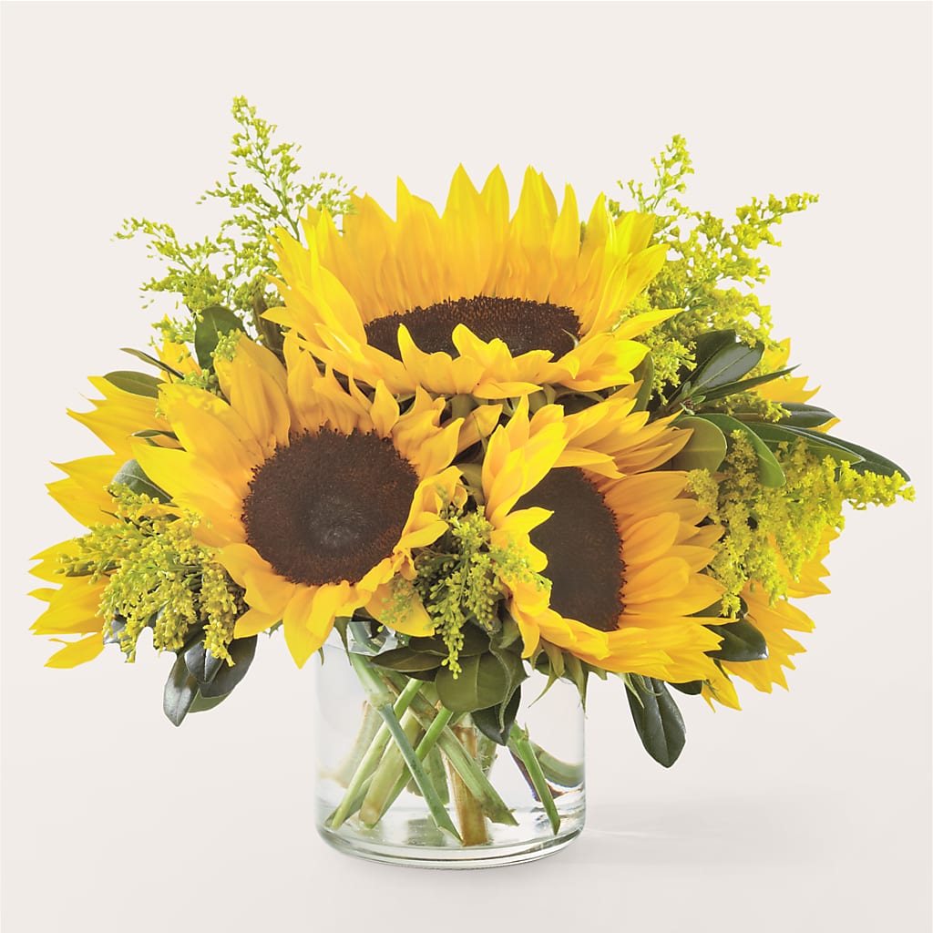 Beaming Sunflower Bouquet – Floral Creations, Mcadoo PA