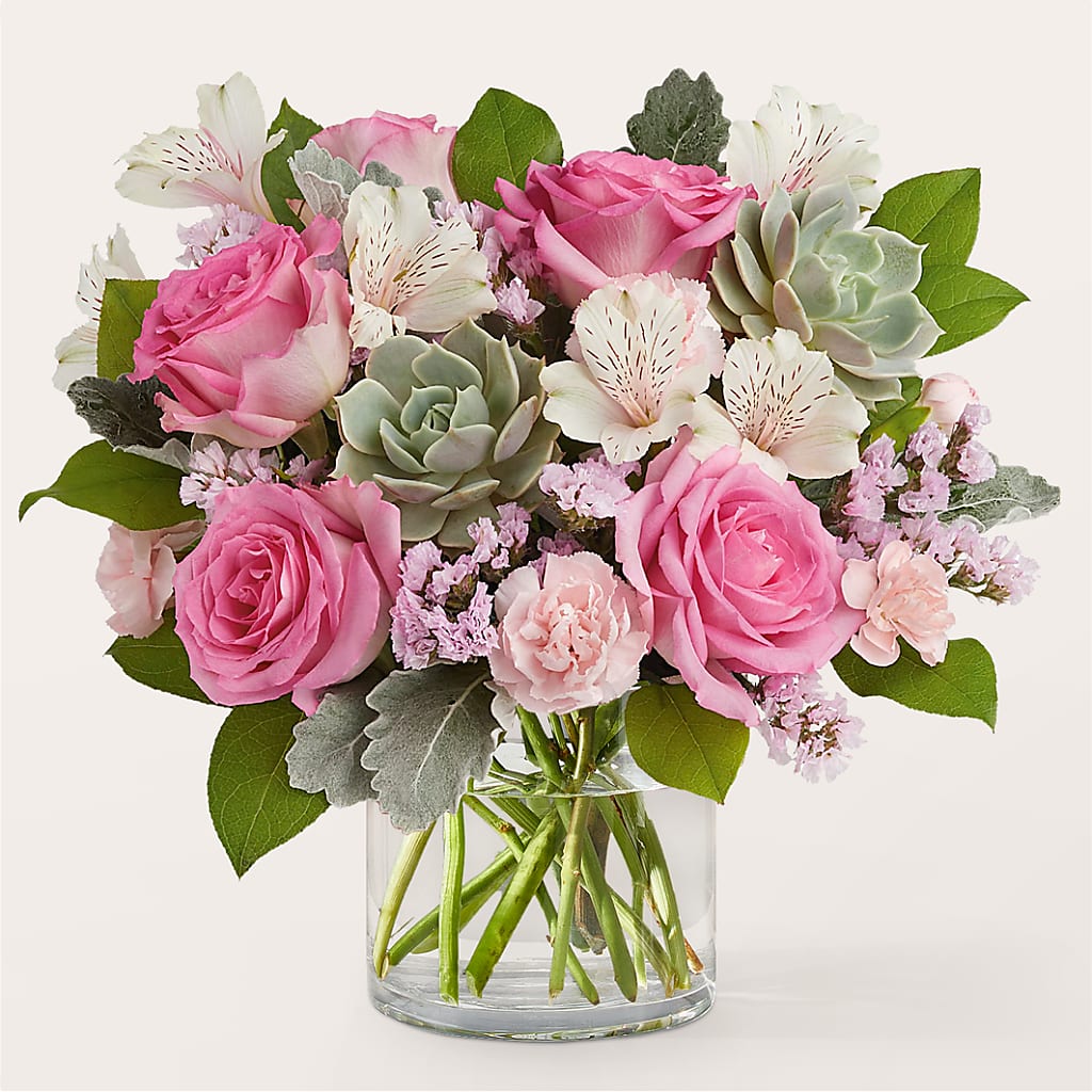 Dusty Rose Bouquet – Floral Creations, Mcadoo PA