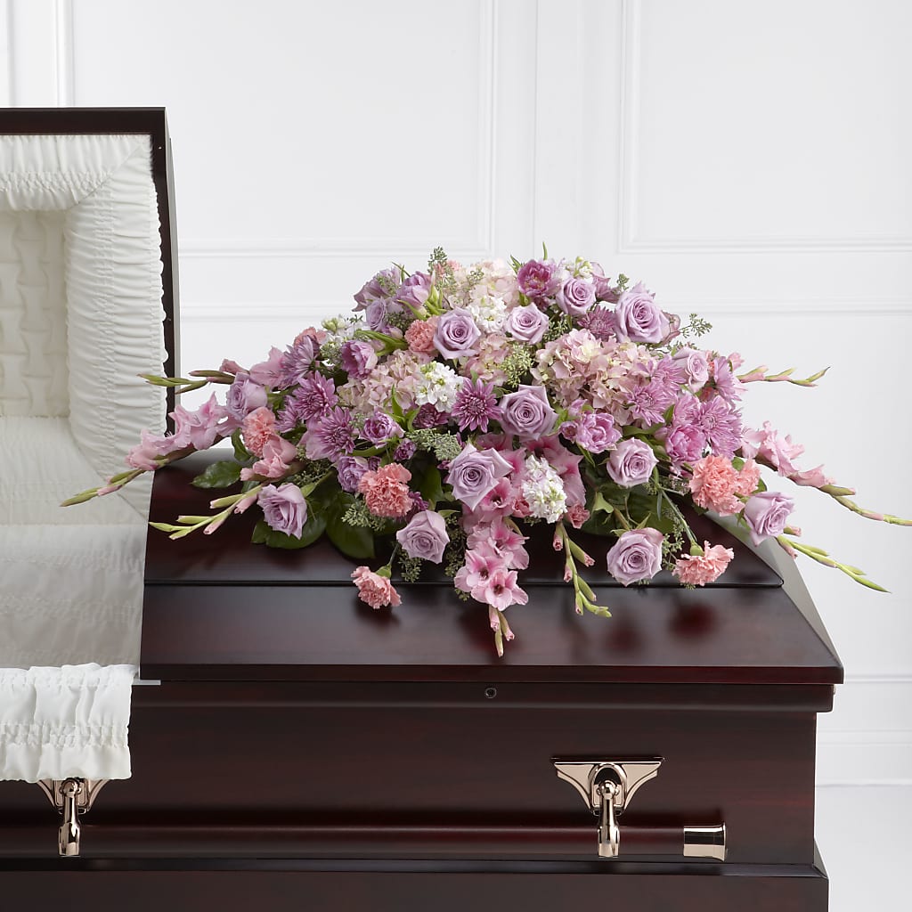 Immorata Casket Spray – Floral Creations, Mcadoo PA