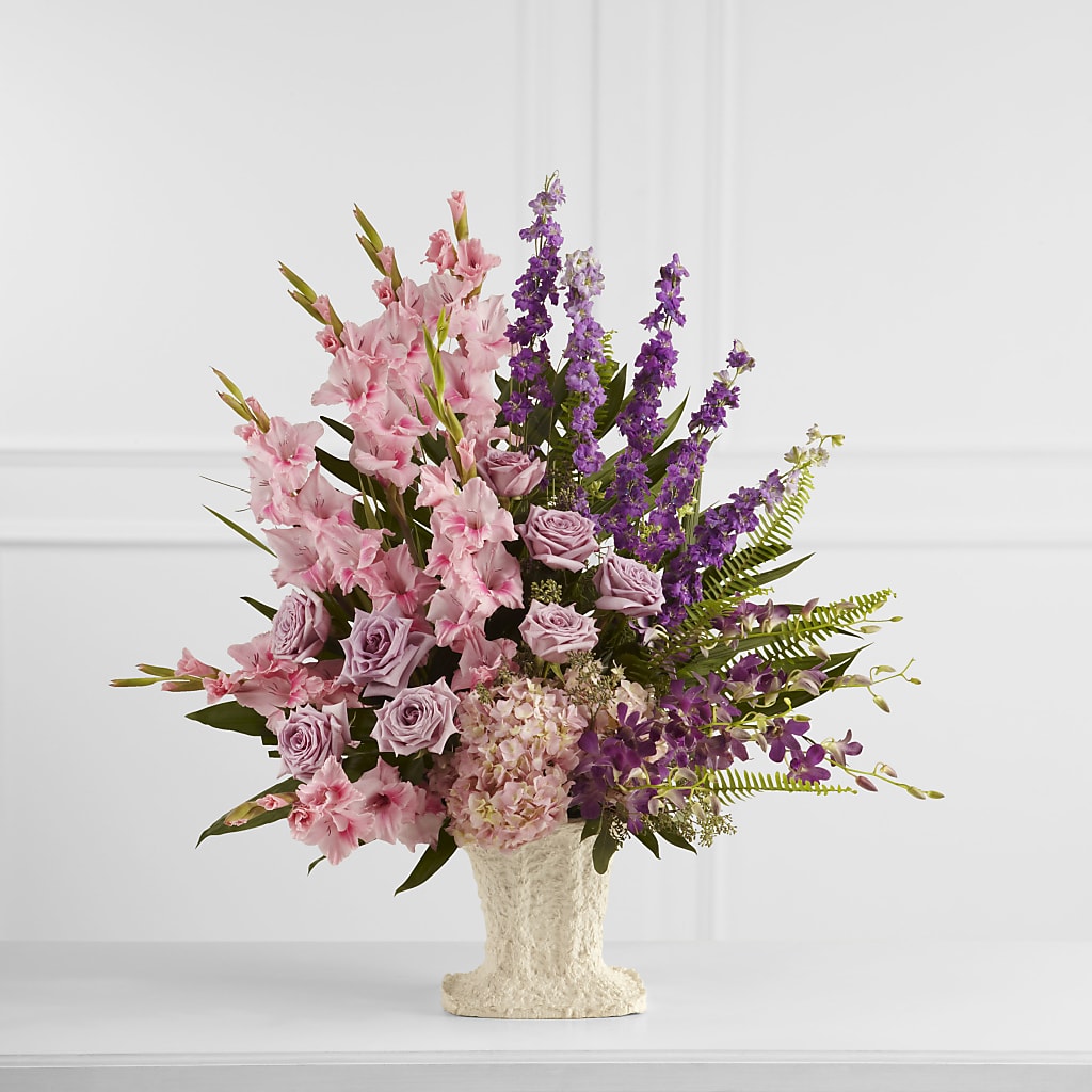 Flowing Garden Arrangement – Floral Creations, Mcadoo PA