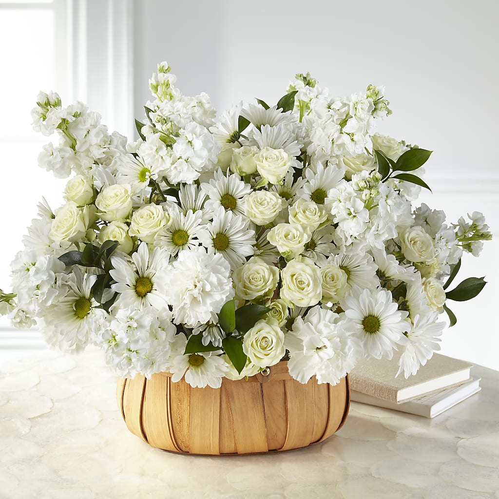 Graceful Garden Basket – Floral Creations, Mcadoo PA