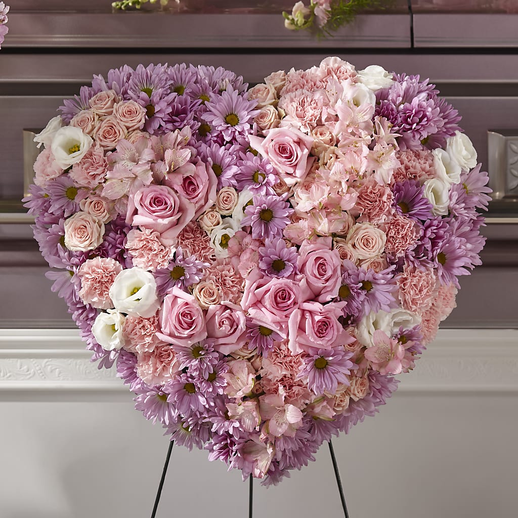 Heaven's Light Heart – Floral Creations, Mcadoo PA