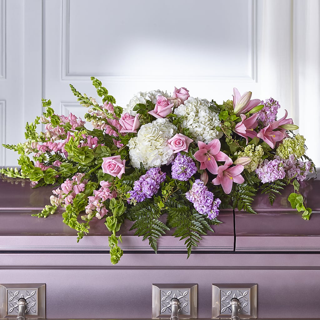 Life's Gratitude Casket Spray – Floral Creations, Mcadoo PA