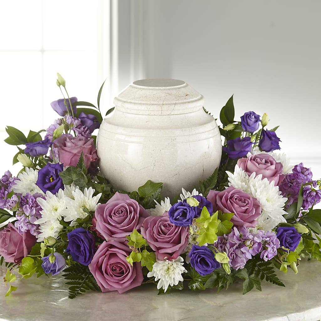 Blooming Sympathy Cremation Adornment – Floral Creations, Mcadoo PA
