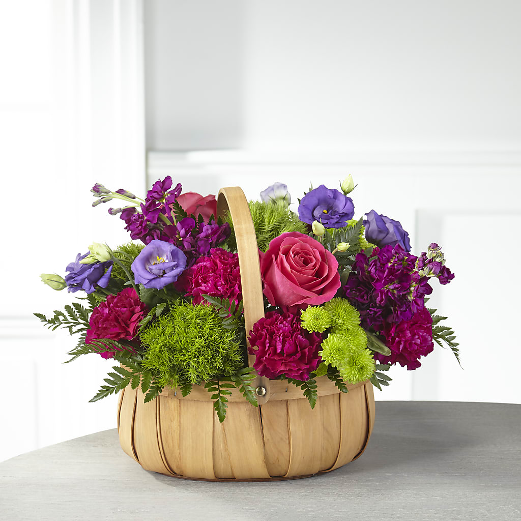 Serene Sanctuary Basket – Floral Creations, Mcadoo PA