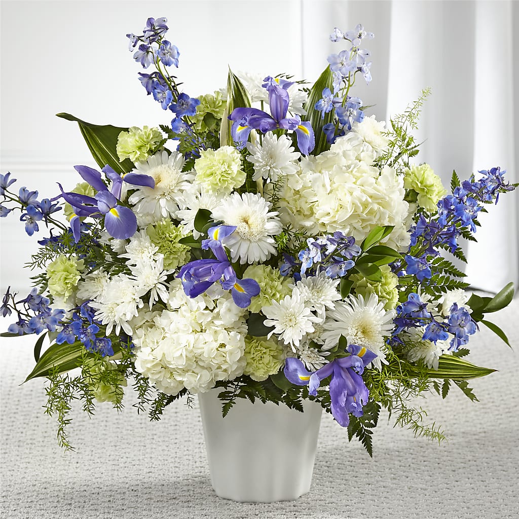 Soft Serenity Floor Basket – Floral Creations, Mcadoo PA