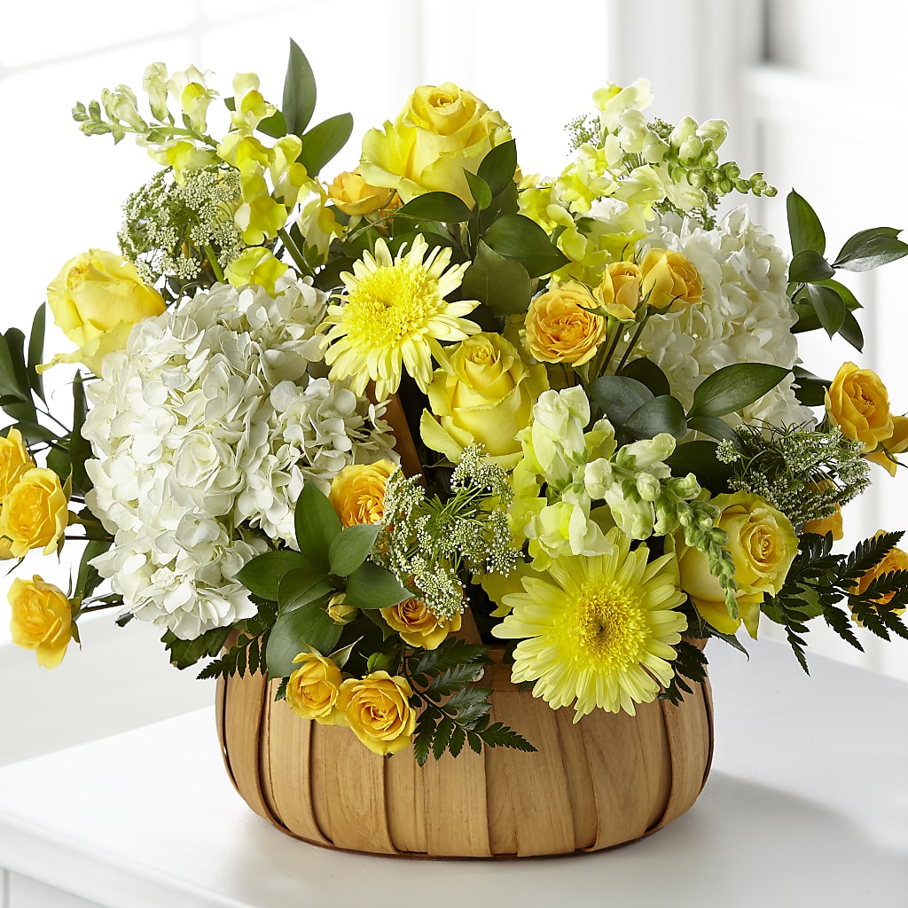 Rustic Remembrance Basket – Floral Creations, Mcadoo PA