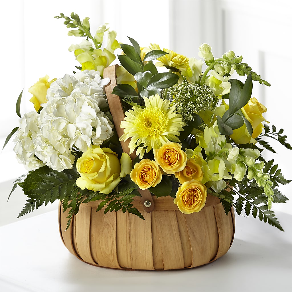 Rustic Remembrance Basket – Floral Creations, Mcadoo PA