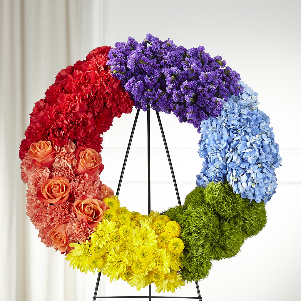 Circle of Love Wreath – Floral Creations, Mcadoo PA
