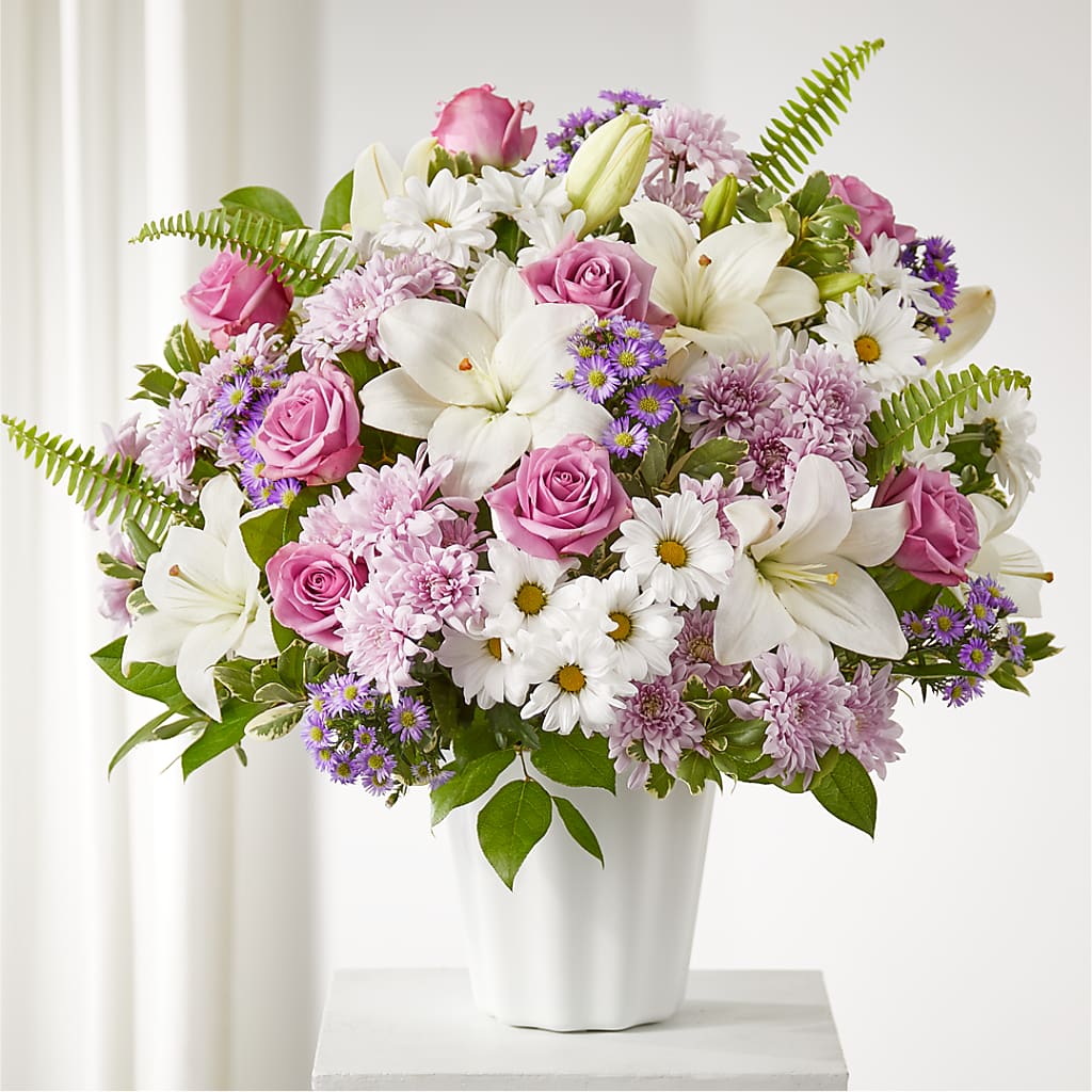Warmest Thoughts Tabletop Basket – Floral Creations, Mcadoo PA