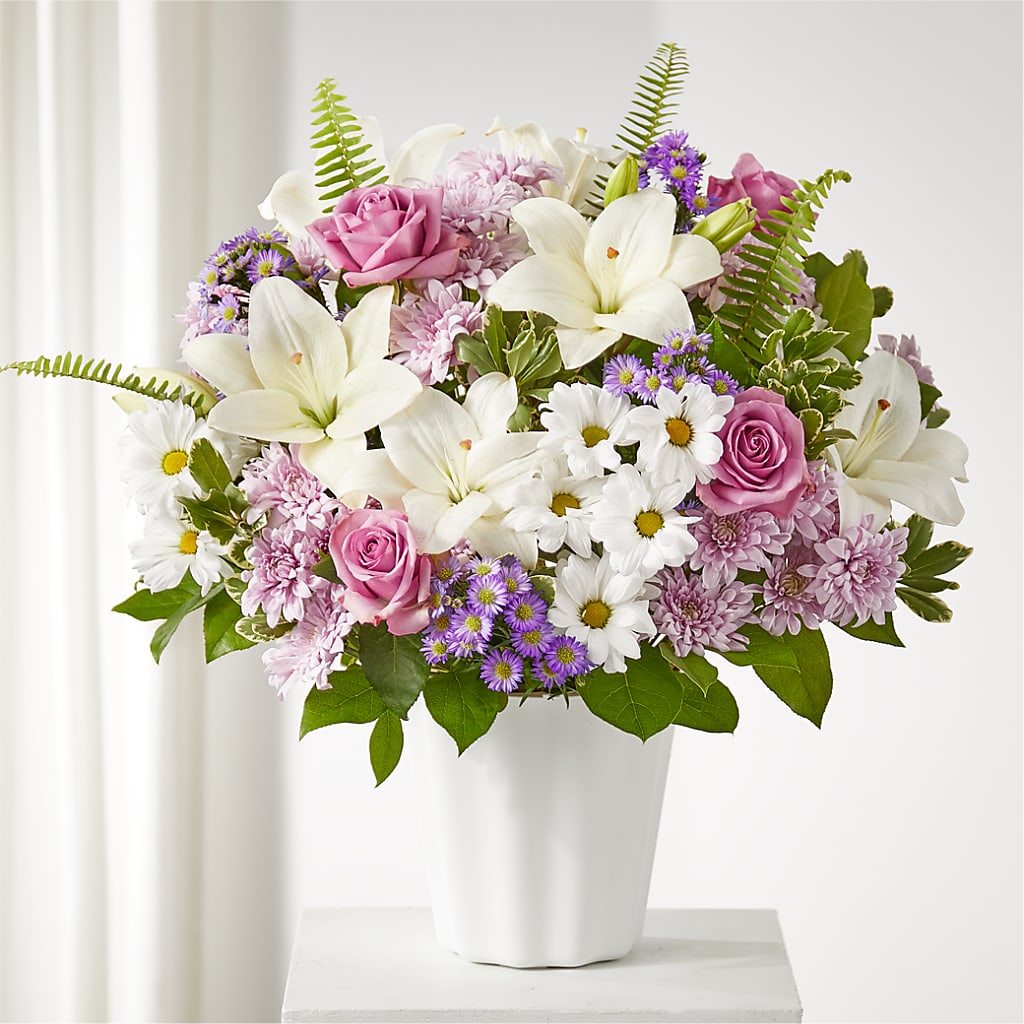 Warmest Thoughts Tabletop Basket – Floral Creations, Mcadoo PA
