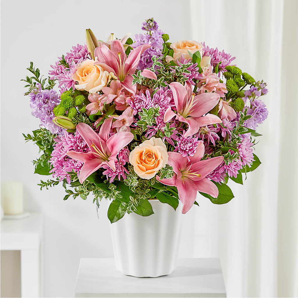 Supportive Embrace Tabletop Basket – Floral Creations, Mcadoo PA