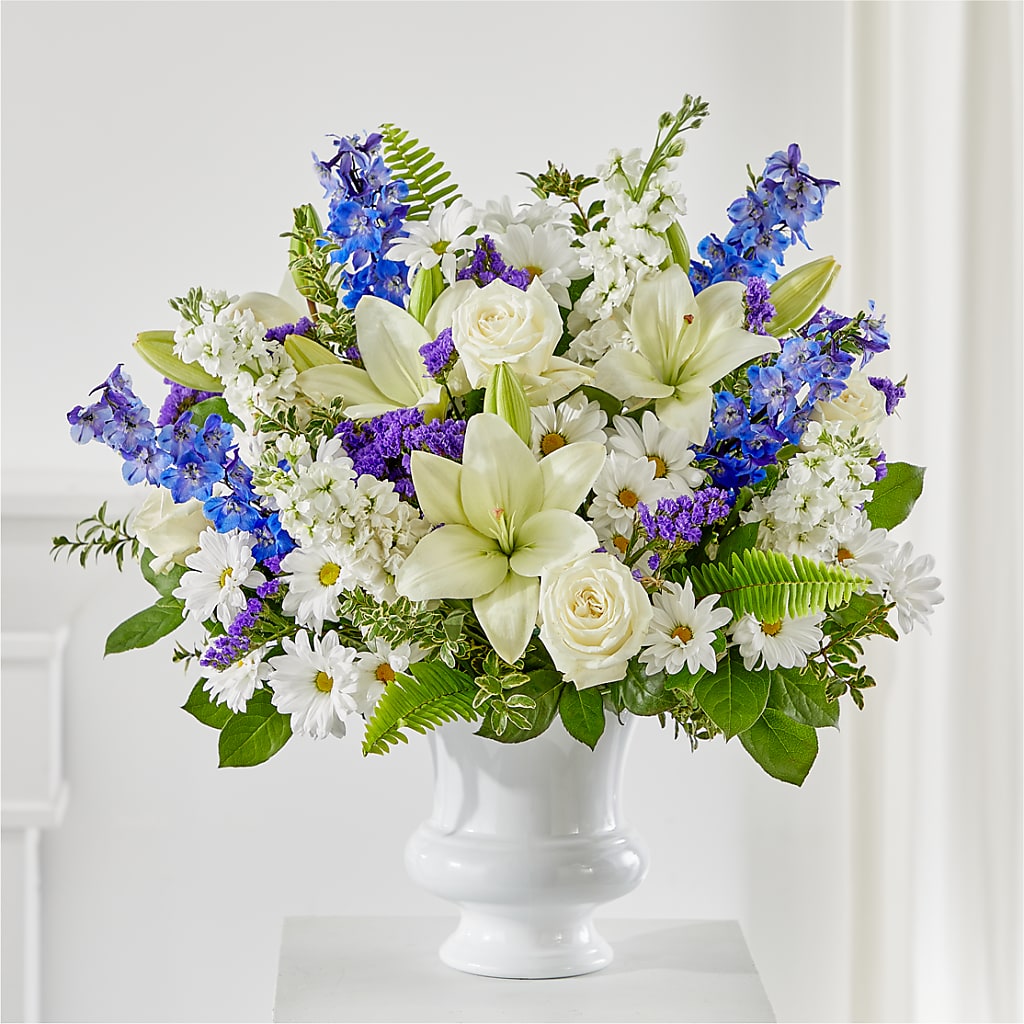 Expressions of Hope Urn Arrangement – Floral Creations, Mcadoo PA