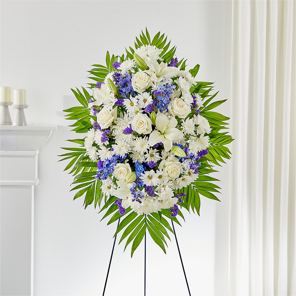 At Rest Standing Spray – Floral Creations, Mcadoo PA