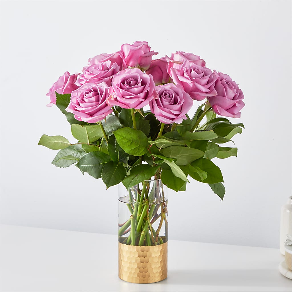 Secret Admirer Lavender Rose Bouquet – Floral Creations, Mcadoo PA