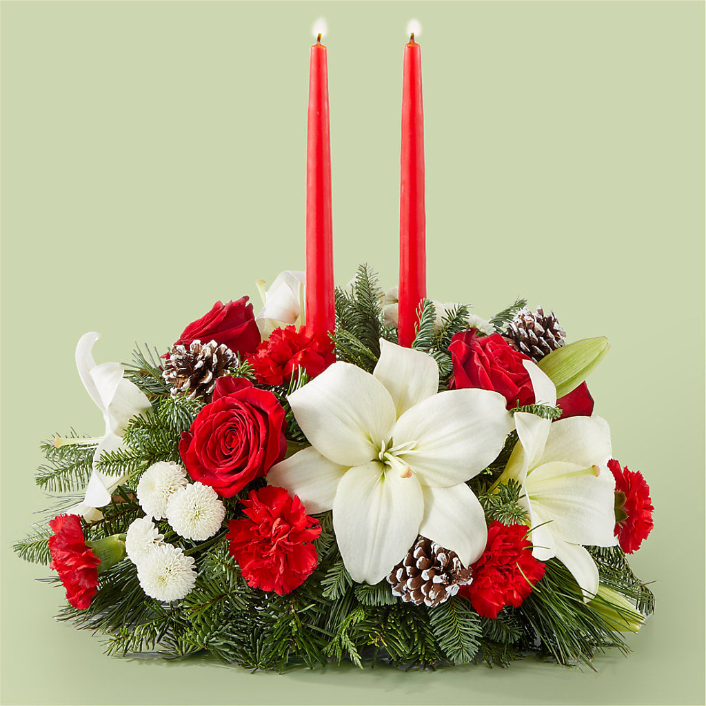 Seasonal Festivities Centerpiece – Floral Creations, Mcadoo PA