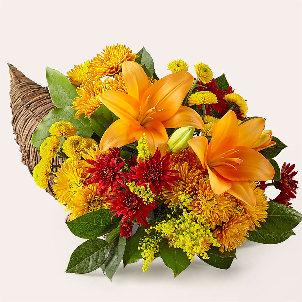 Feast of Color Cornucopia – Floral Creations, Mcadoo PA