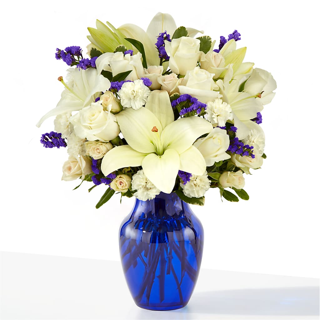 Sapphire Rush Bouquet – Floral Creations, Mcadoo PA