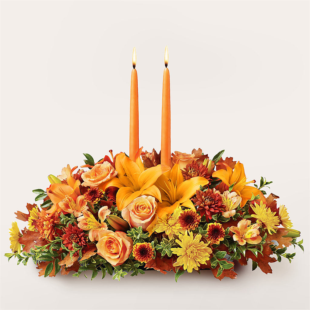 Traditions Centerpiece – Floral Creations, Mcadoo PA