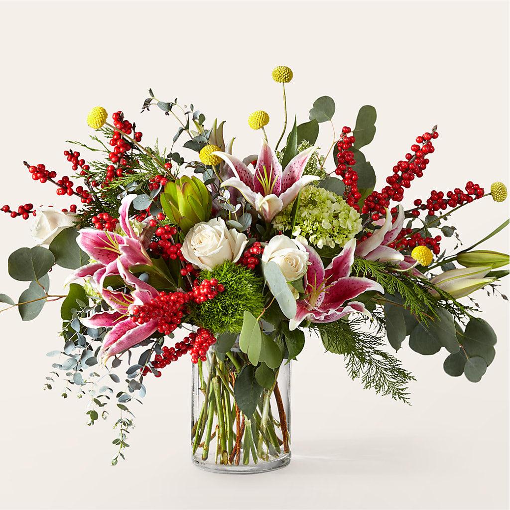 Berry & Bright Bouquet – Floral Creations, Mcadoo PA