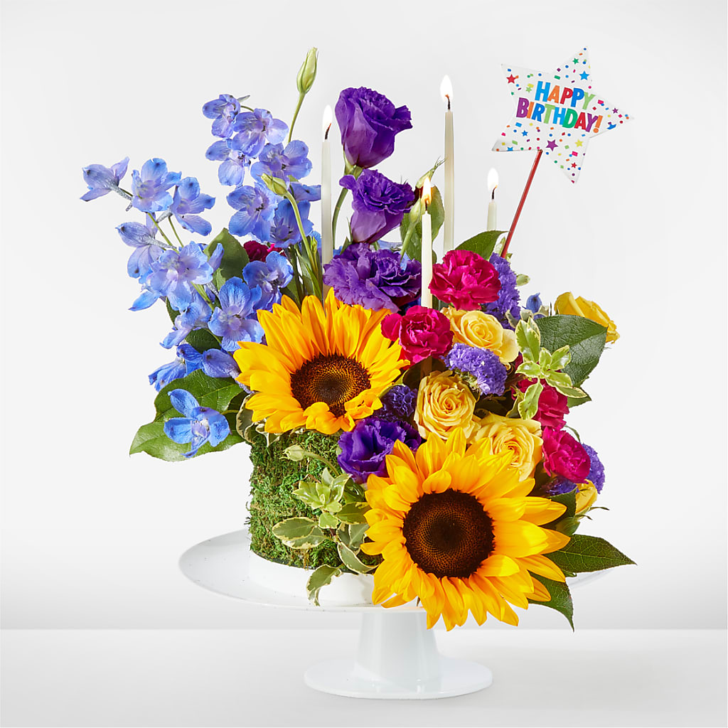 Star of the Day Floral Cake – Floral Creations, Mcadoo PA