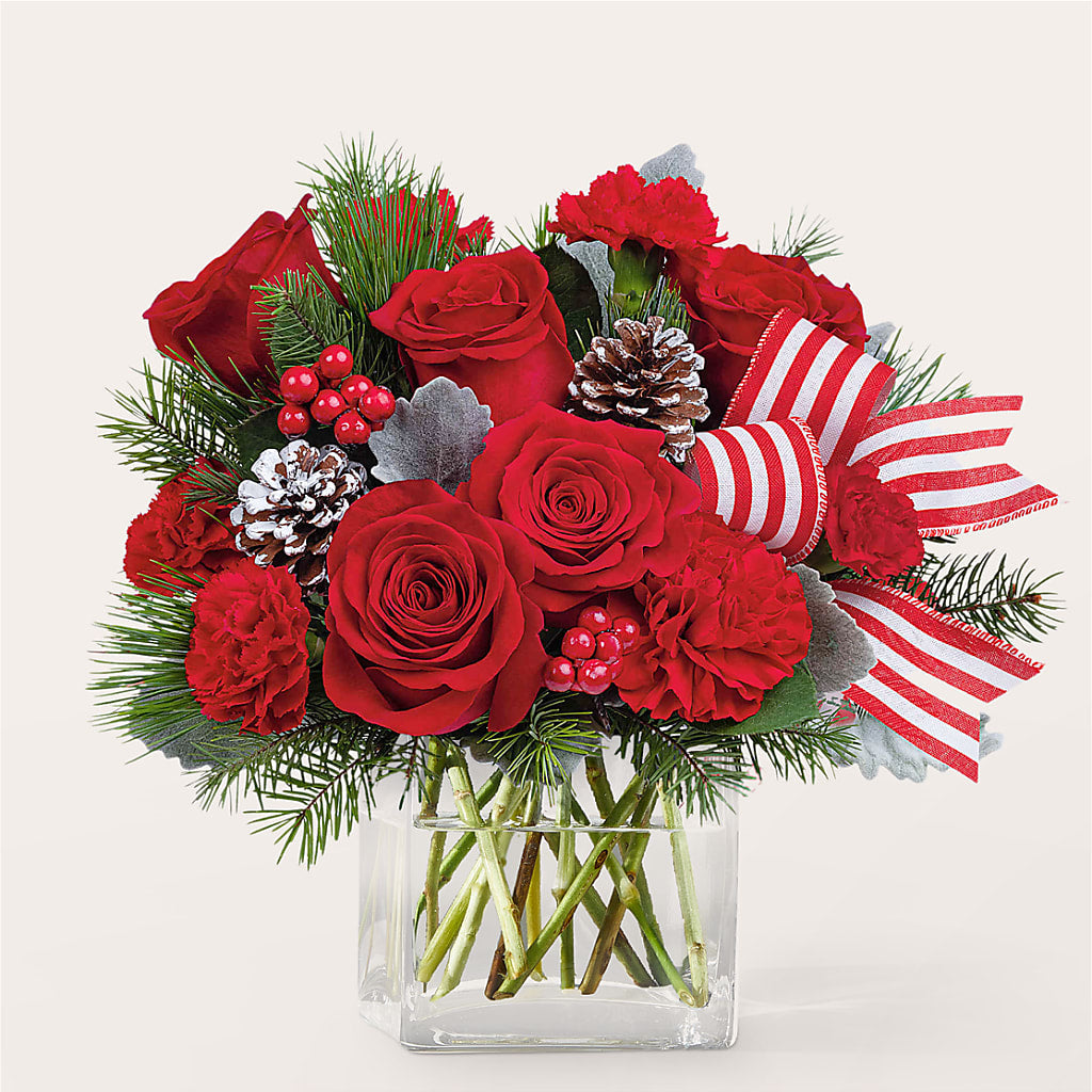 Baking Spirits Bright Bouquet – Floral Creations, Mcadoo PA