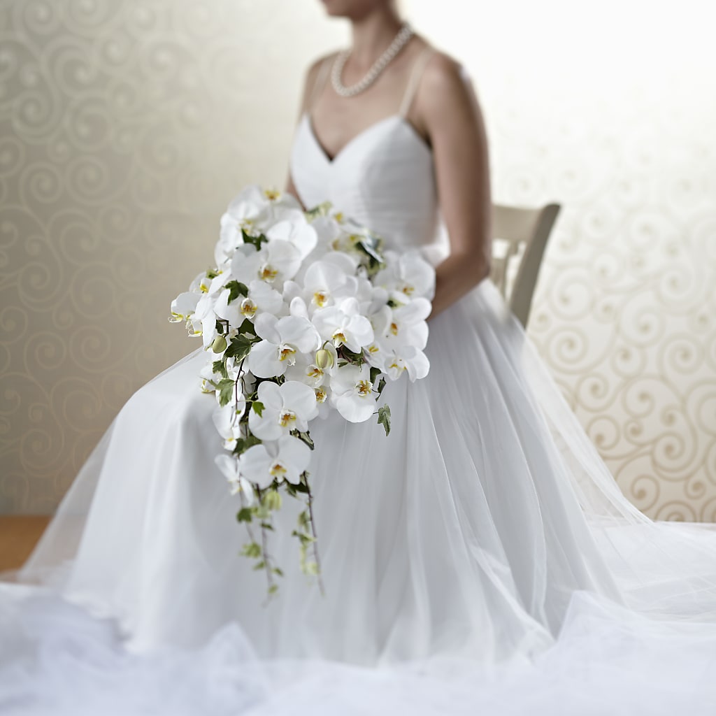 Classic White Bouquet – Floral Creations, Mcadoo PA