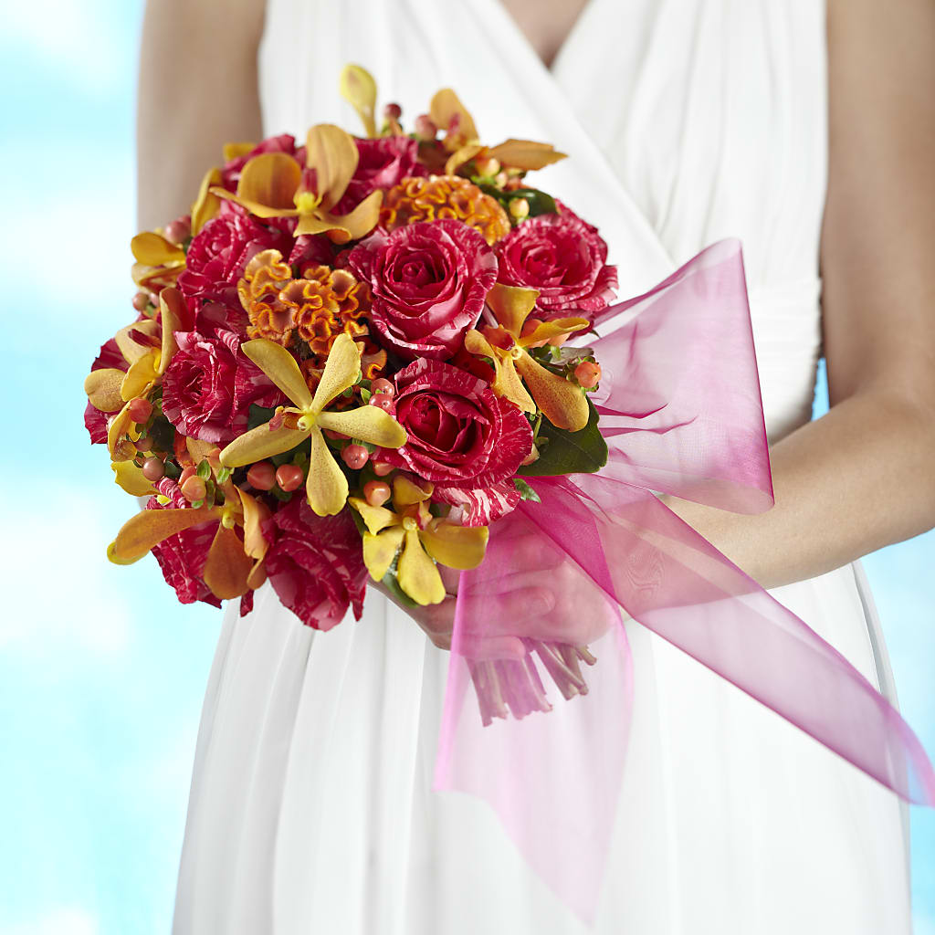 Brilliant Shades of Love Bouquet – Floral Creations, Mcadoo PA