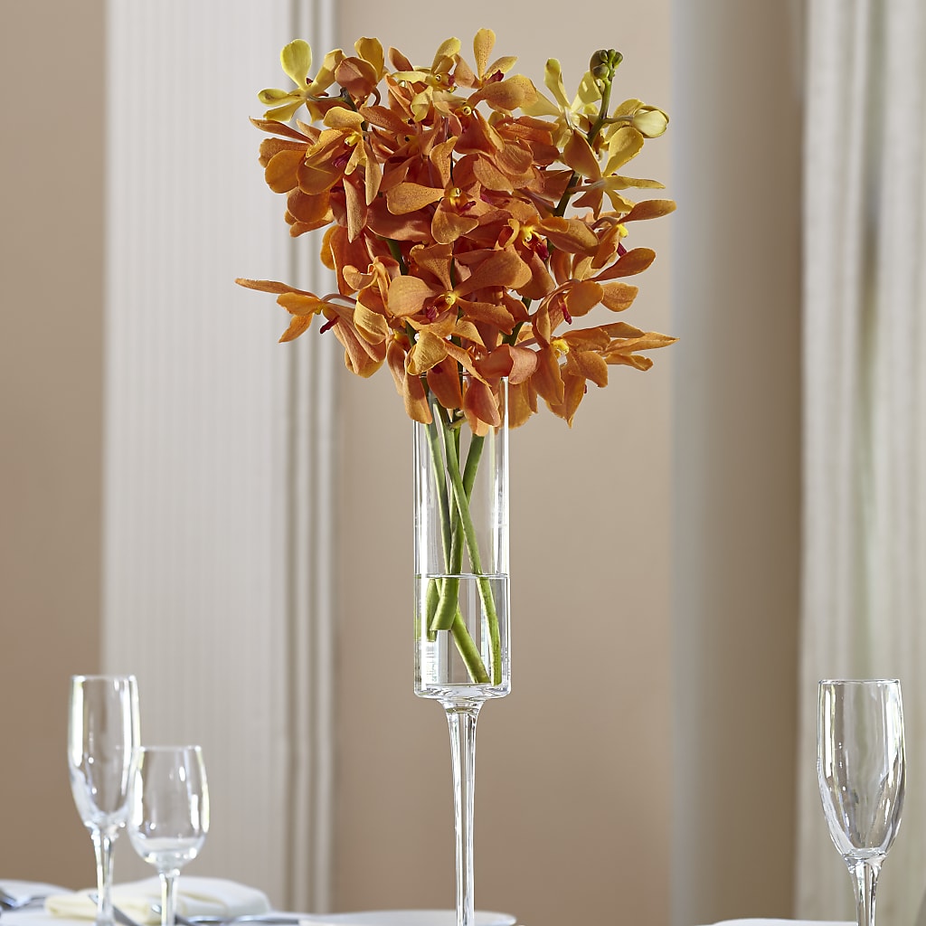 Orange Mokara Bouquet – Floral Creations, Mcadoo PA