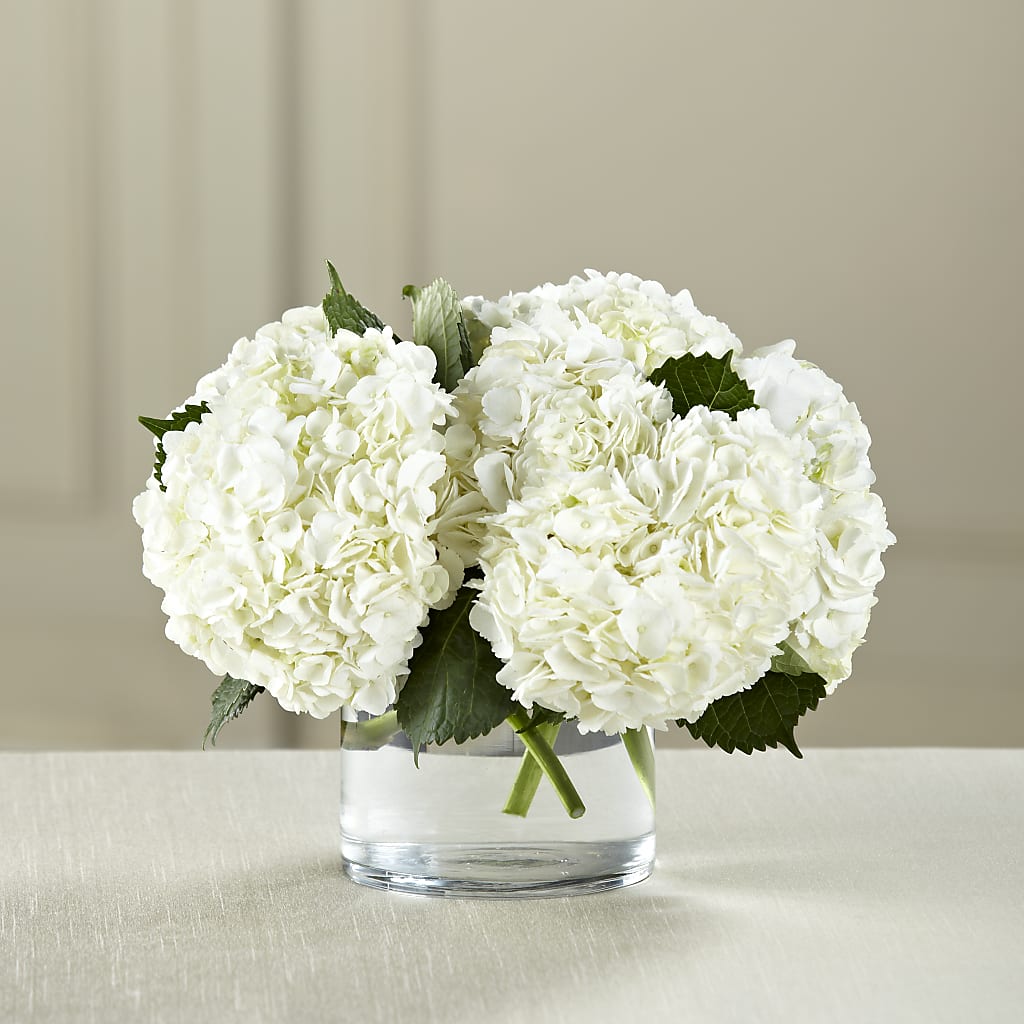 White Hydrangea Bouquet – Floral Creations, Mcadoo PA
