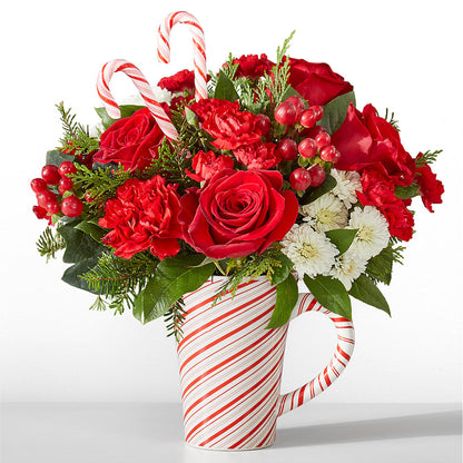 Peppermint Swirl Mug –  Floral Creations, Mcadoo PA