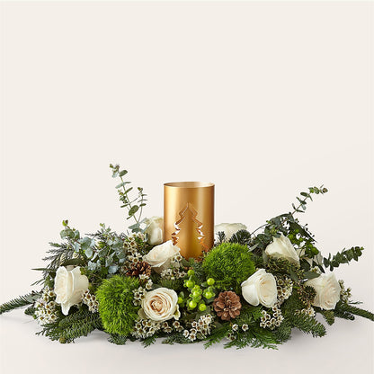 Chestnuts Roasting Centerpiece –  Floral Creations, Mcadoo PA