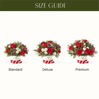 Jolly Snowman Bouquet –  Floral Creations, Mcadoo PA