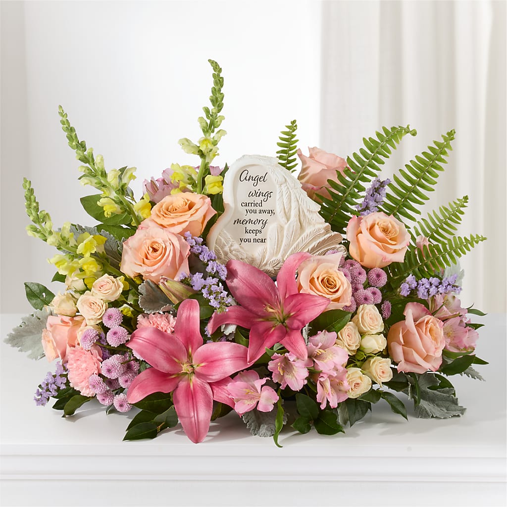 Gentle Light Arrangement –  Floral Creations, Mcadoo PA