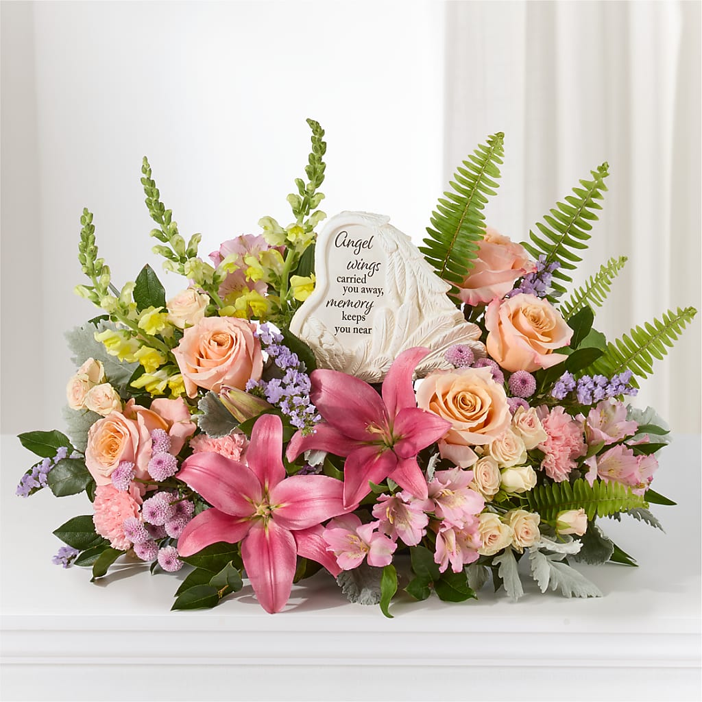 Gentle Light Arrangement –  Floral Creations, Mcadoo PA