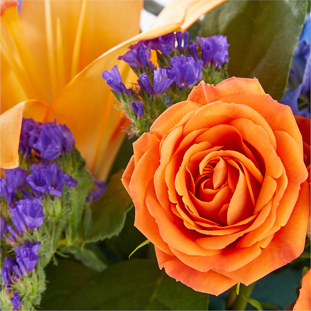 Radiant Citrus Box Bouquet –  Floral Creations, Mcadoo PA