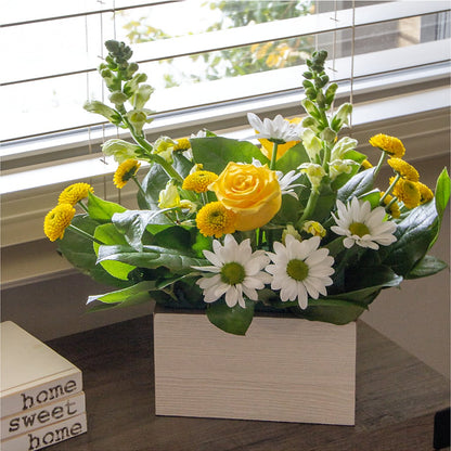 Sun Salutation Box Bouquet –  Floral Creations, Mcadoo PA