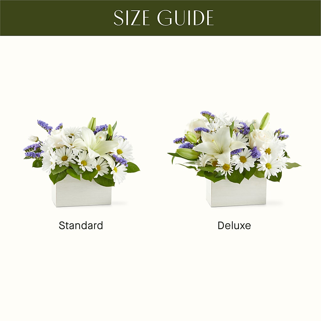 Beyond Blue Box Bouquet –  Floral Creations, Mcadoo PA